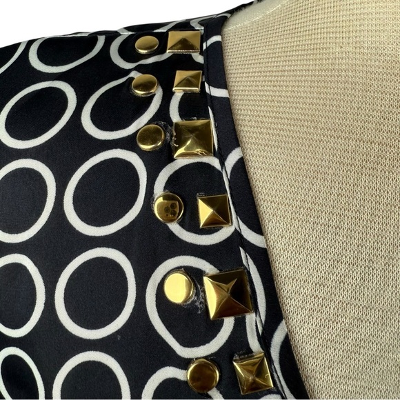 MICHAEL‎ MICHAEL KORS, V-Neck, Art To Wear Poncho, Multi Colors, Size S/M - Picture 4 of 12